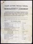Price List: Fernhill and North Dunraven Collieries
