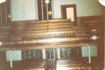 Interior of Rehoboth Chapel showing entrance...