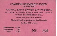 The Cambrian Benevolent Society of Chicago St...