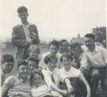 Pupils at Holywell Grammar School, 1955