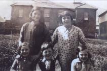 Strand Crescent in background 1934.