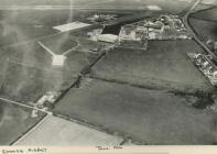 Aerial photograph Rhoose Airport