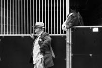 “Looking toward the showground, Royal Welsh...