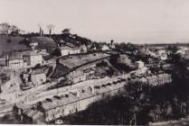 Bryn Celyn showing Battery Row, Mount Gilead...