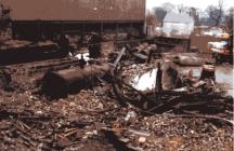 Demolition of Grosvenor Chater Works.