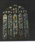 East Window at Llanrhaedr Church believed to be...