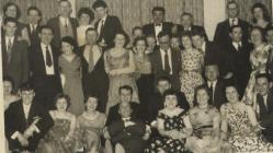 Holywell Badminton Club members, 1959