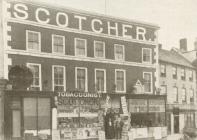 Scotcher's shop, High Street (Cross Street...