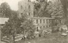 St. James - Holywell Parish Church and graveyard.