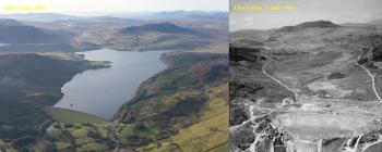 Llyn Celyn, Tryweryn Valley then and now