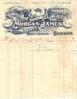 Invoice from Morgan James Wool Stapler 1913