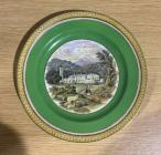 Plate with picture fo the Hafod on it