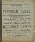 Sales Book of Public Auction at Talbot Hotel...