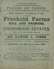 Cover of Sales of Freehold Farms in the Parish...