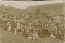 Cwrdd y mynydd ger Llyn Eiddwen 1917