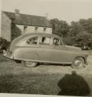 Couple in a car, Plas Farm, Eglwyswen