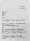 (1993) letter detailing events and outstanding...