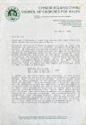 (1989) Letter pursuing the possibility of a...