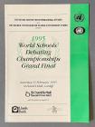 2000 WCIA World Schools Debating Championships...
