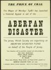 Aberfan Disaster Fund Poster, Jersey