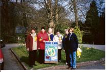 Taith gerdded, Tregynon, 2001. Merched y Wawr...