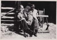 Shearing at Pwllpeiran in 1952 - 04