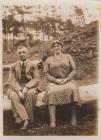 Lewis and Mary Howells who kept the shop at...