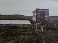 Bird hides on Skomer Island, c.1980s