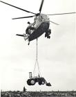 Transportation of a tractor to Skomer Island, c...