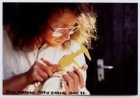 Puffin ringing, Skomer Island, June 1992