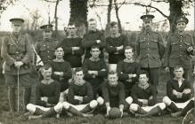 Photograph: No.16 Platoon football team 