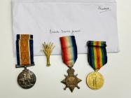 David James' WW1 Medals