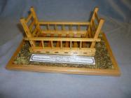 Model of a Horse Drawn Harvest Sled - Car Llusg...