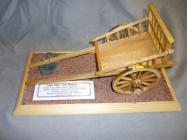 Model of a Horse Drawn Irish Cart - Car...