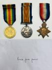 Jack James' WW1 Medals
