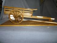 Model of a Horse Drawn Long Cart,...