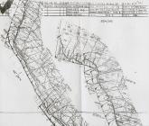 Flight Path Diagram of Aerial Photographs 7/8/1959