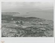 Aerial View of Barry Dock