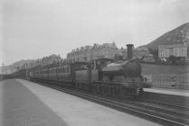 Train at Penmaenmawr Station