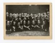 Photograph of Llandeilo Town Band, who won...