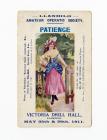 Postcard advertising a performance of "...