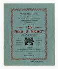 Programme of a performance of the Opera Pirates...