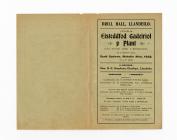Programme of the Children Eisteddfod held at...