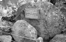 Dolgarrog Dam Disaster plaque