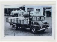 B&W photo of milk lorry, Felin-Fach Creamery