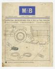 MMB operating instructions