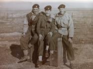 Norman Kenney with colleagues RASC 1957 Cyprus