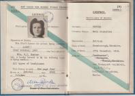 Mary Hunter's Pilot Licence