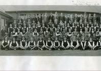 Cardigan County School 1947 - Pano Shot in 5 parts