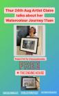 Poster My Watercolour Journey by Artist Claire...